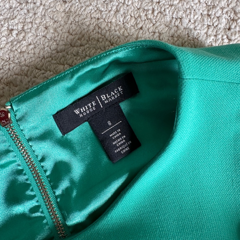 Tiffany Blue belted fit and flare a line dress